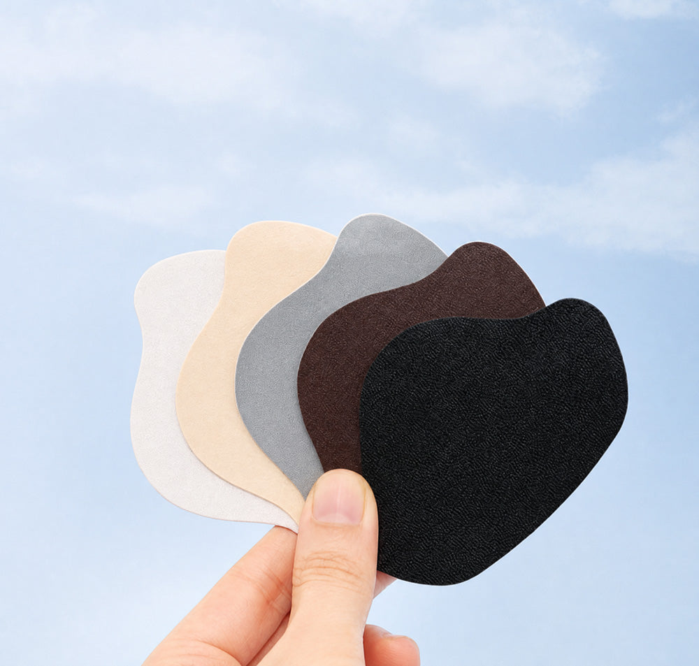 👟Multicoloured, self-adhesive microfibre leather patches (pack of 6)