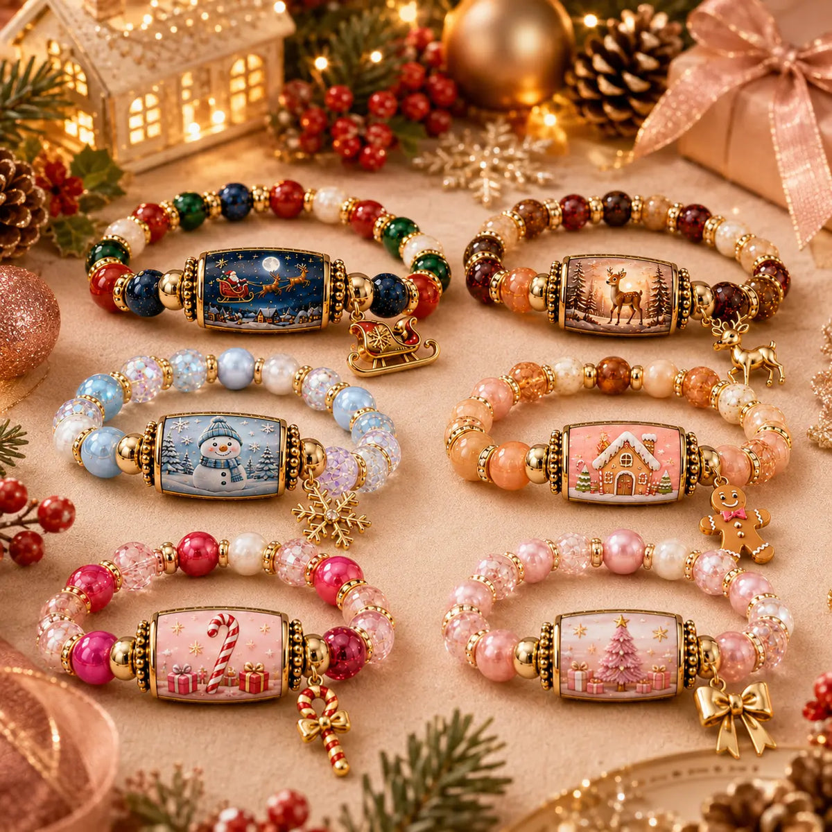 🎄 Limited Edition: ‘A Christmas Carol’ Pearl Bracelet Set | Jewellery as a Christmas present