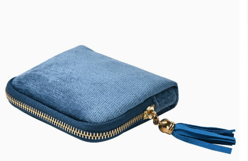 📢📢 50% OFF!! ⏰ Small zipped jewellery travel pouch – compact, easy to carry and perfect for rings, earrings and necklaces