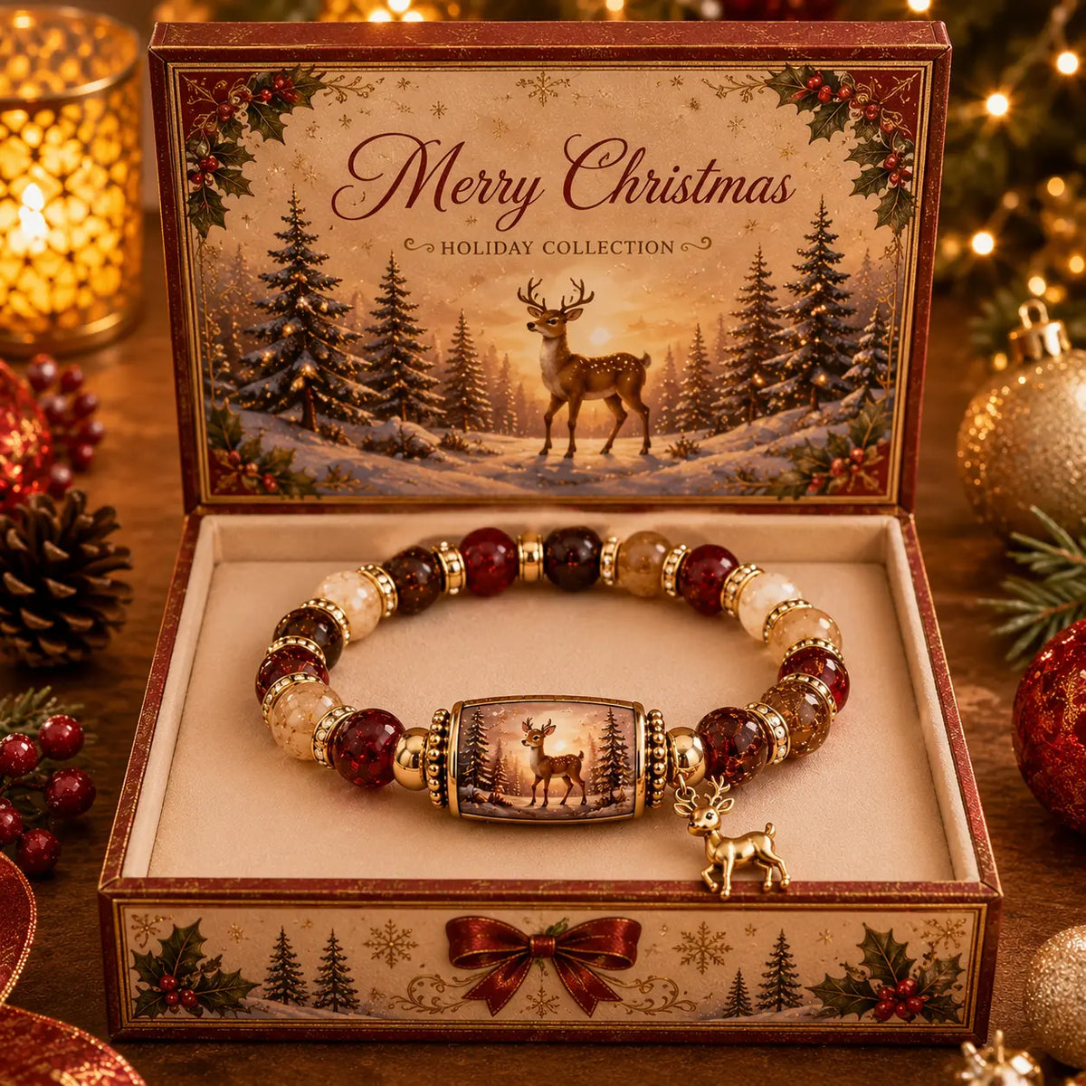 🎄 Limited Edition: ‘A Christmas Carol’ Pearl Bracelet Set | Jewellery as a Christmas present