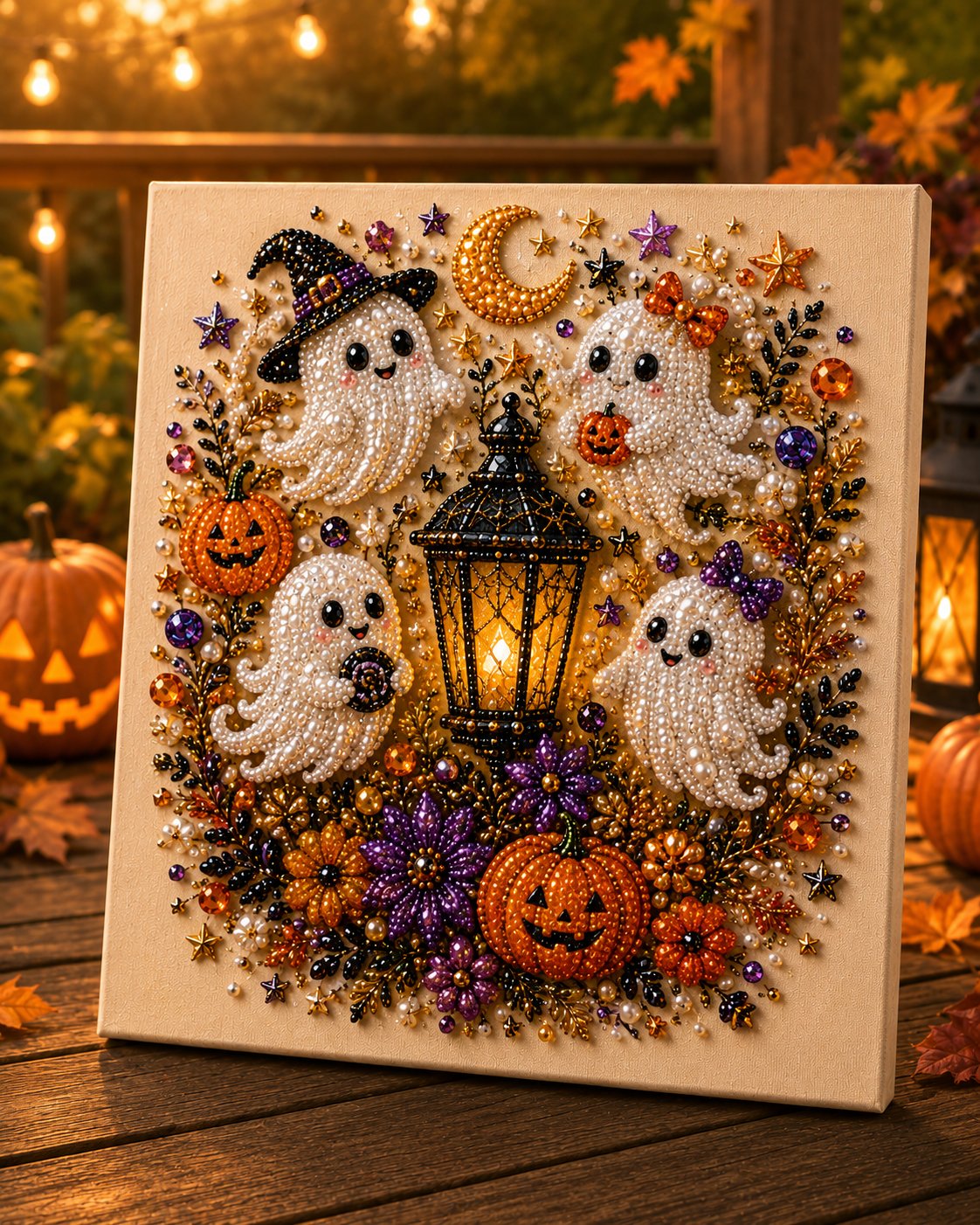 🔥 Last day of the 49% discount – 👻✨ Halloween bead art DIY kit – Turn little beads into spooky-sweet magic (📦 Buy 2, get free delivery)
