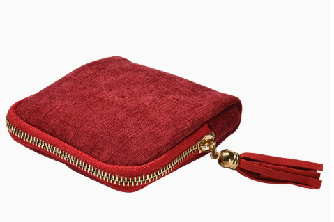 📢📢 50% OFF!! ⏰ Small zipped jewellery travel pouch – compact, easy to carry and perfect for rings, earrings and necklaces