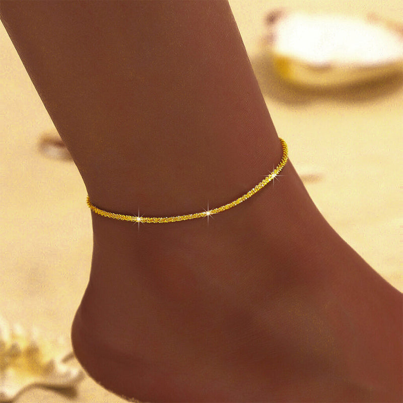 ✨ Sparkling ankle chain