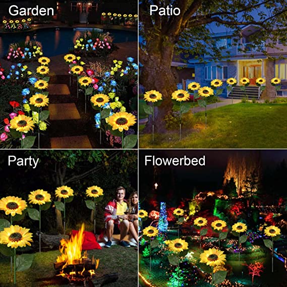 🌻60% OFF! ☀️ Waterproof solar-powered lamps – Realistic petals, IP65 weatherproof and automatically light up for 8–12 hours ☀️🌻