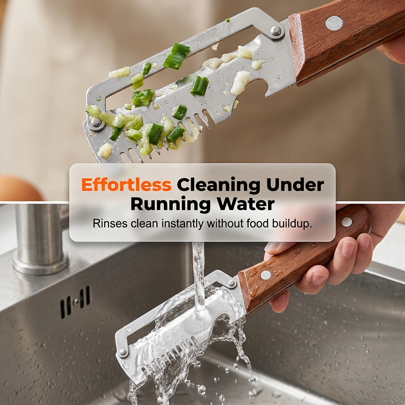 3-in-1 Scallion Shredder & Peeler Kitchen Tool