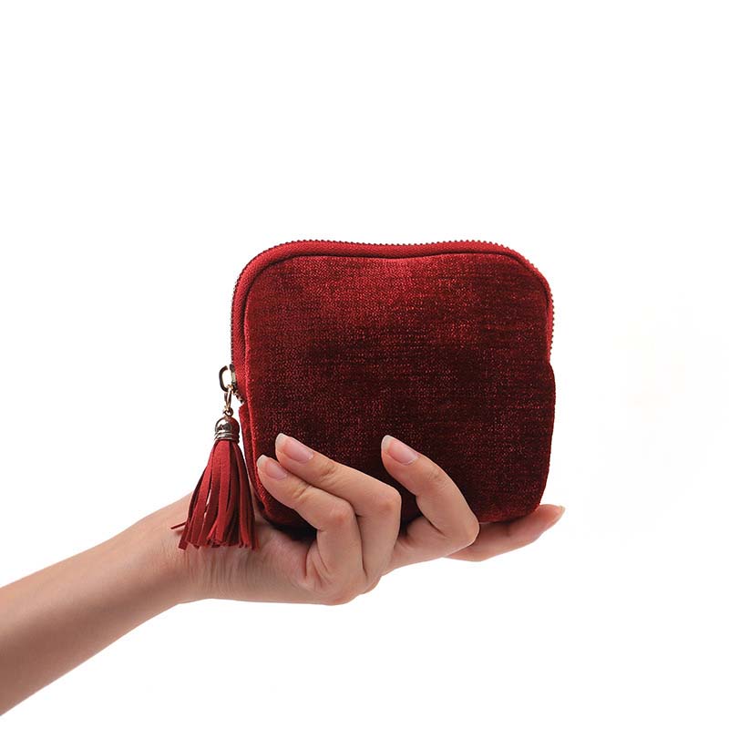 📢📢 50% OFF!! ⏰ Small zipped jewellery travel pouch – compact, easy to carry and perfect for rings, earrings and necklaces