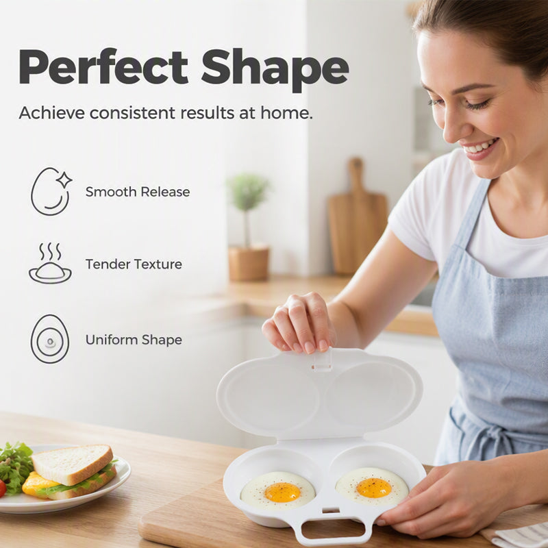 🎁New for 2026 – 50% off💥Microwave egg cooker with lid and handle